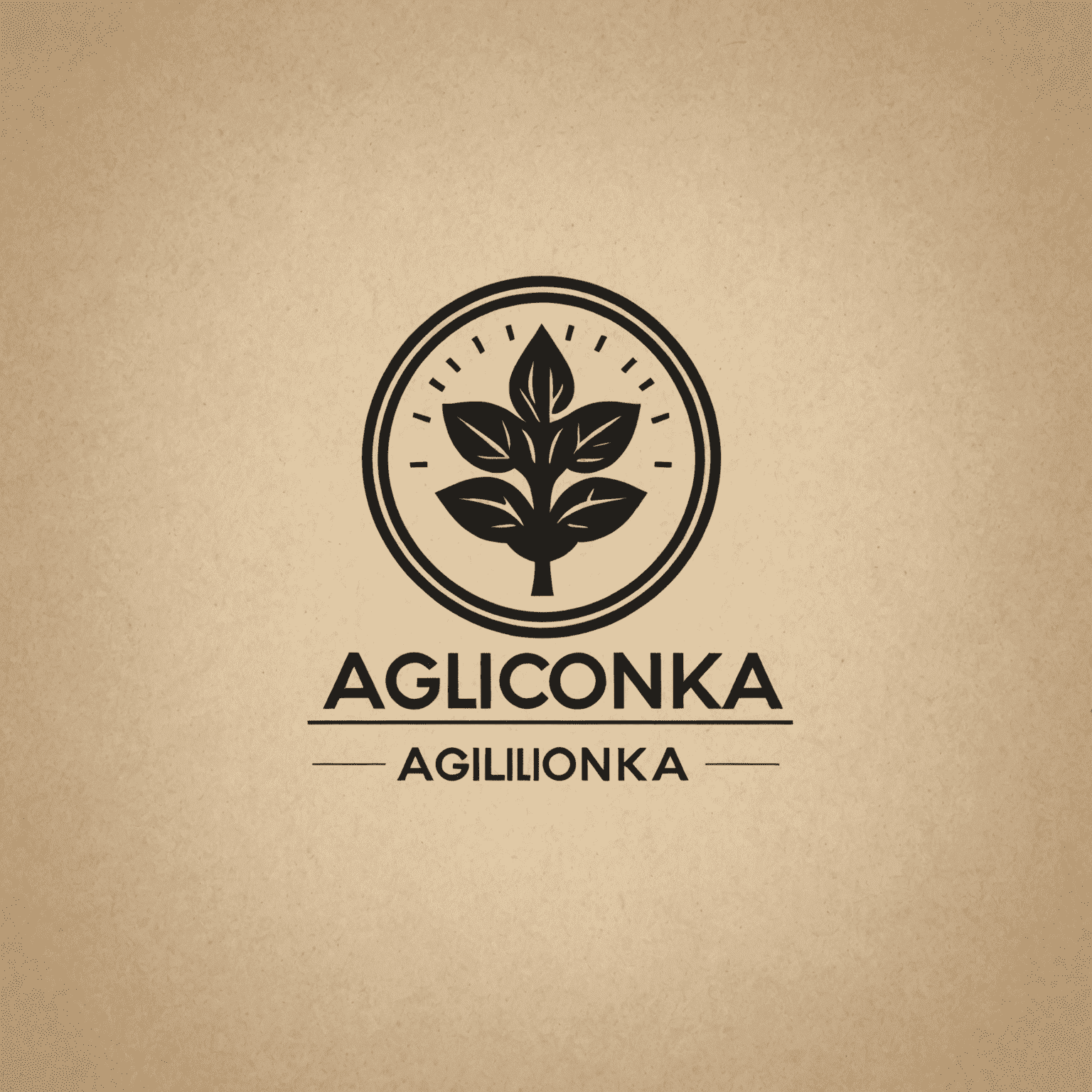 AgilConKa logo - A modern, sleek design incorporating elements of talent management and multilingualism