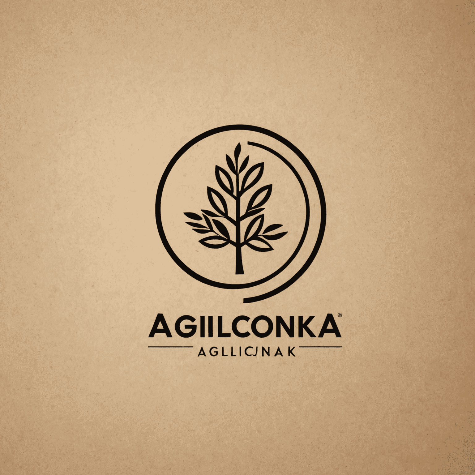 AgilConKa logo - A modern, sleek design incorporating elements of talent management and multilingualism