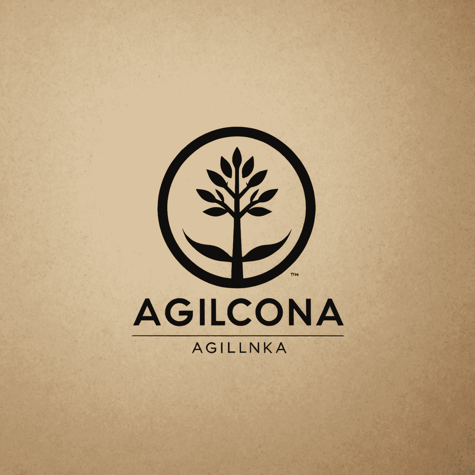 AgilConKa logo - A modern, sleek design incorporating elements of talent management and multilingualism