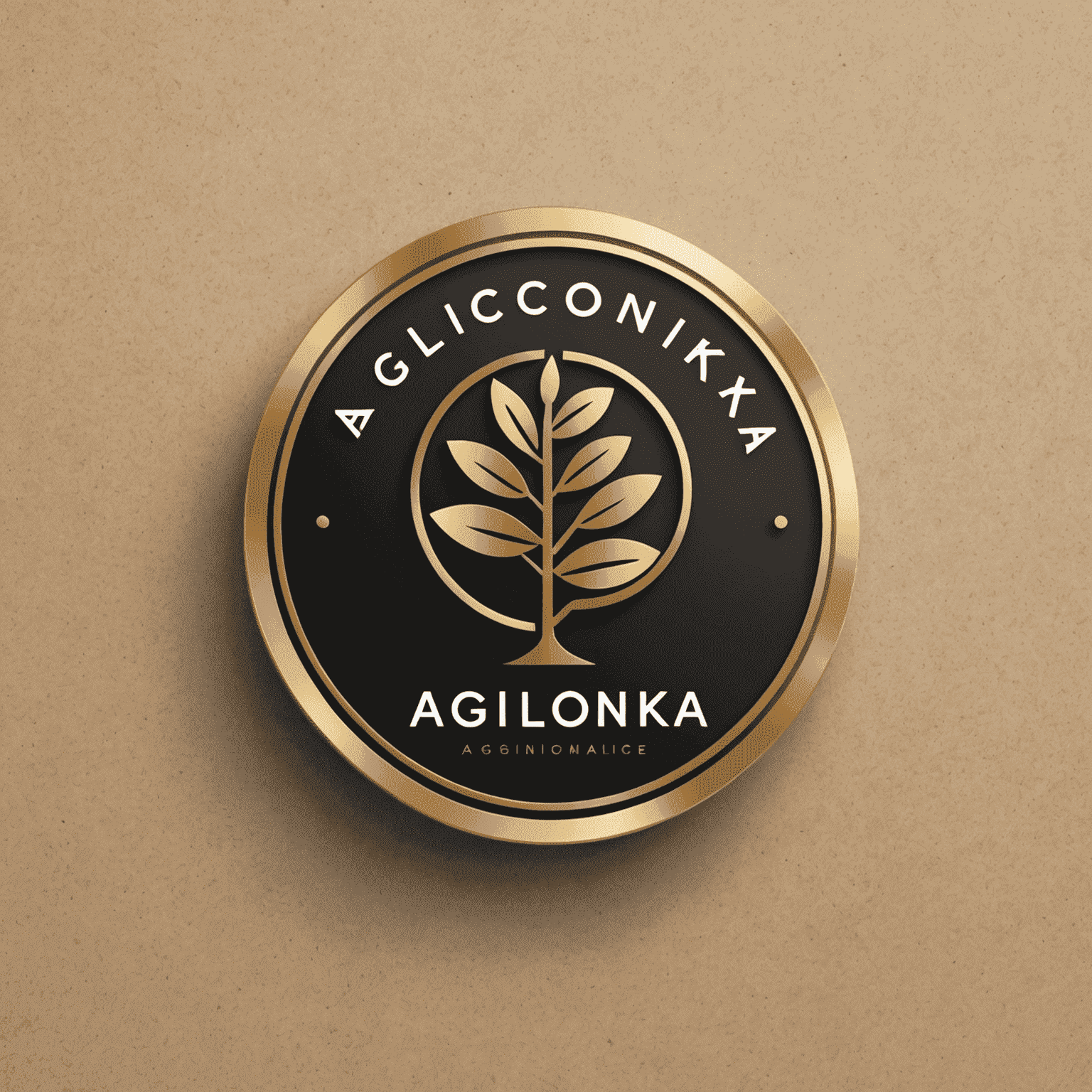 AgilConKa logo - A modern, sleek design incorporating elements of talent management and multilingualism