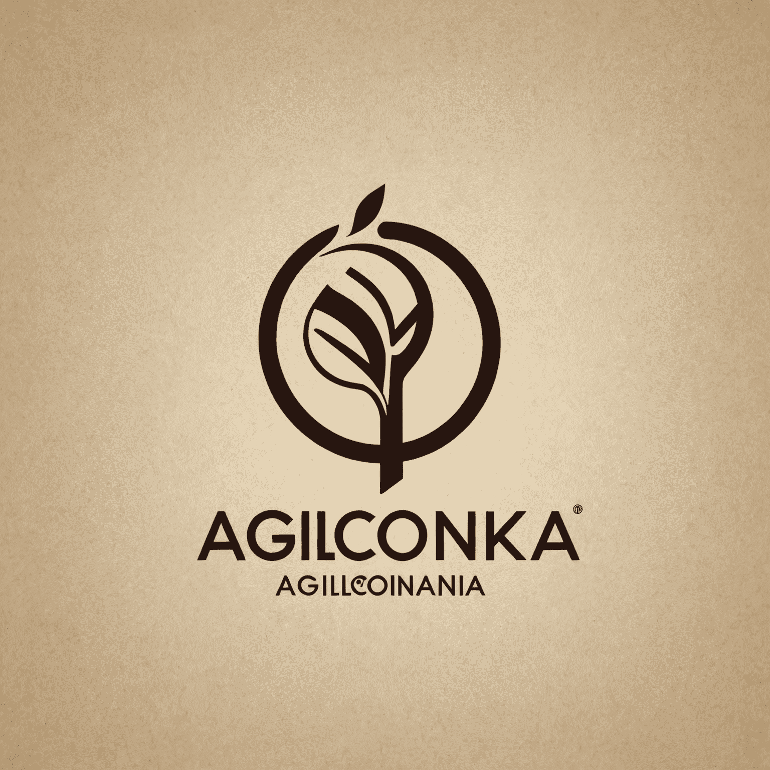 AgilConKa logo - A modern, sleek design incorporating elements of talent management and multilingualism