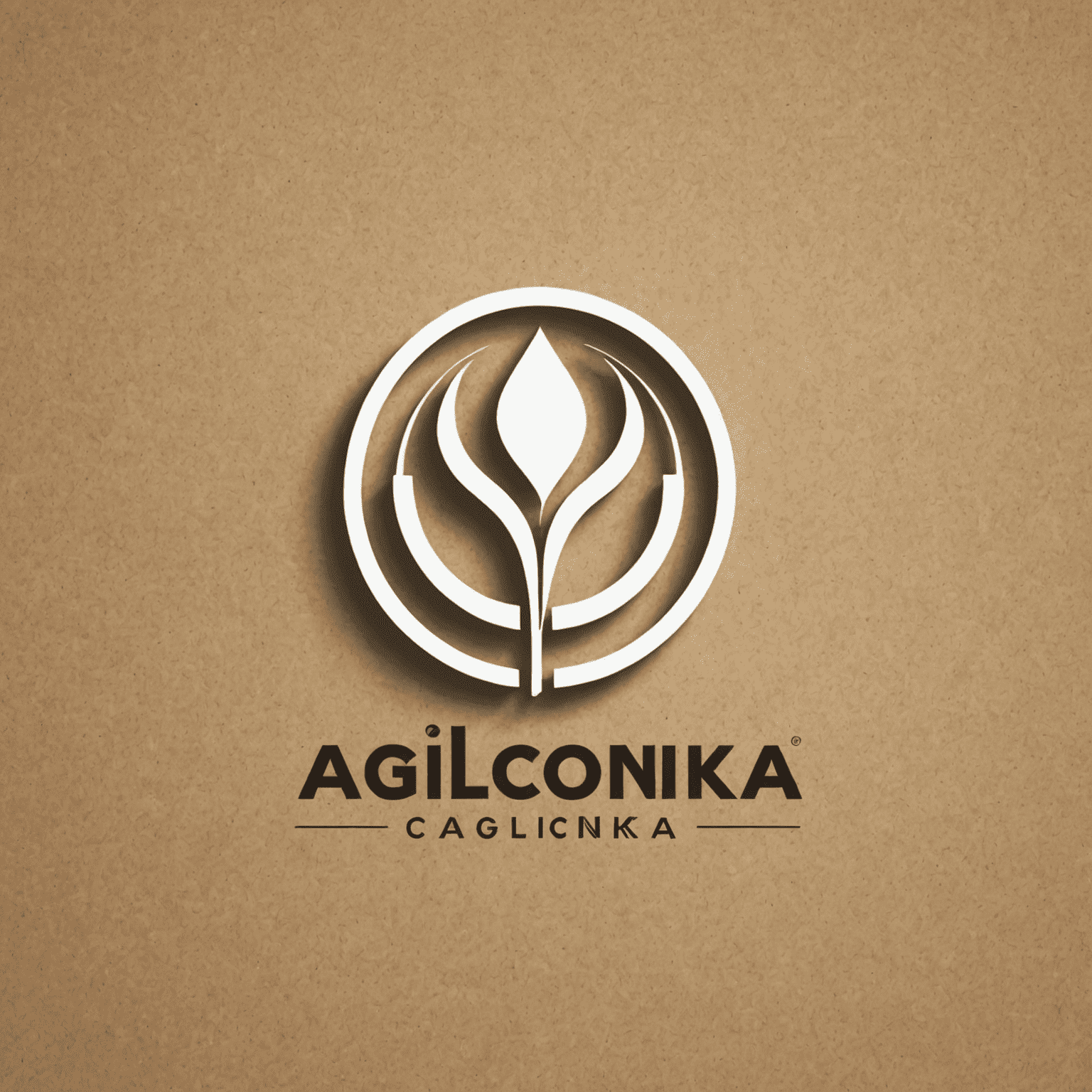 AgilConKa logo - A modern, sleek design incorporating elements of talent management and multilingualism